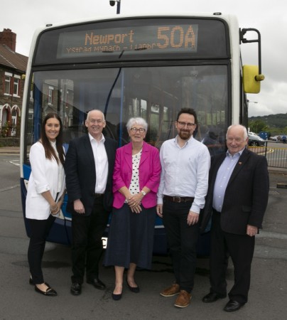 Stagecoach in South Wales provide bus connections to the Royal Gwent Hospital