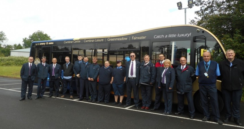 Caerphilly driver is named as South Wales Bus Driver of the Year 