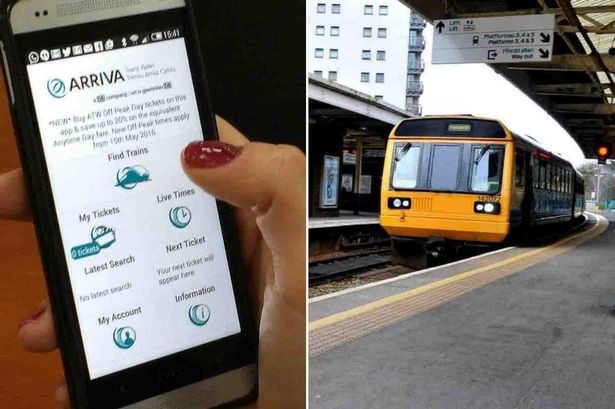 Arriva Trains Wales mobile ticket