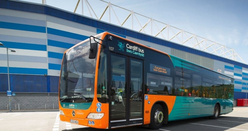 Cardiff Bus CCFC Shuttle Bus Cardiff Bus CCFC Shuttle Bus