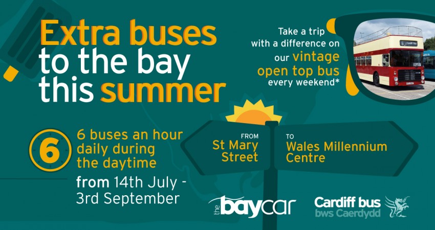 Cardiff Bus summer 2017 Cardiff Bus summer 2017