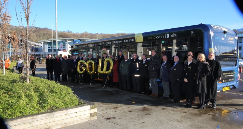 Stagecoach in South Wales goes for gold in Caerphilly and the Rhondda Valleys Stagecoach in South Wales goes for gold in Caerphilly and the Rhondda Valleys