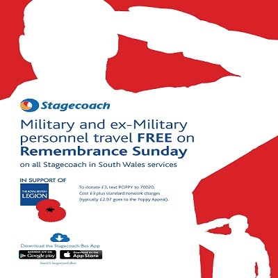 Stagecoach Poppy Appeal