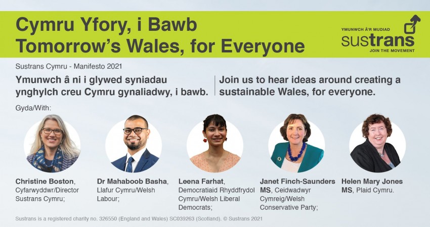 Sustrans-Cymru-Launch-New-Manifesto-For-2021-Senedd-Elections