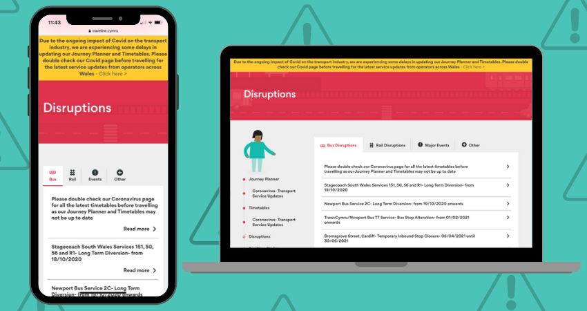 Traveline-Cymru-launch-new-disruptions-features-led-by-customer-feedback