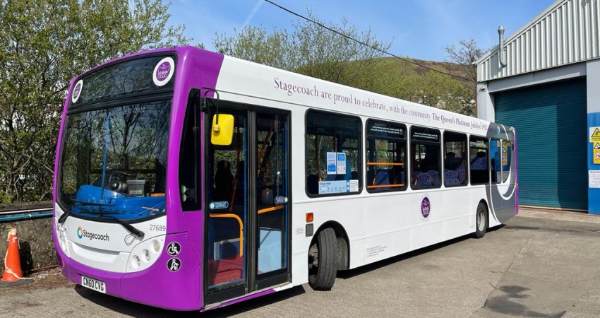 Stagecoach South Wales are excited to celebrate the Queen’s Platinum Jubilee Stagecoach South Wales are excited to celebrate the Queen’s Platinum Jubilee
