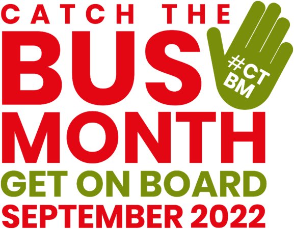 It’s back! Catch the Bus Month relaunches for September 2022 