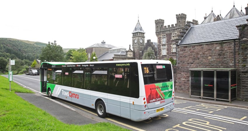 Transport for Wales unveils new TrawsCymru app Transport for Wales unveils new TrawsCymru app