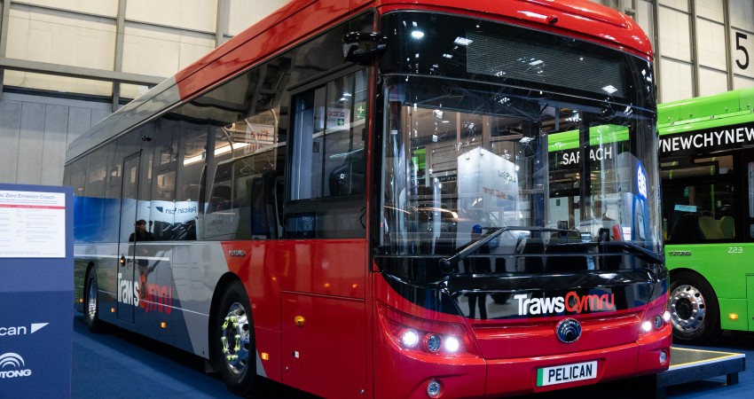 New electric buses for TrawsCymru