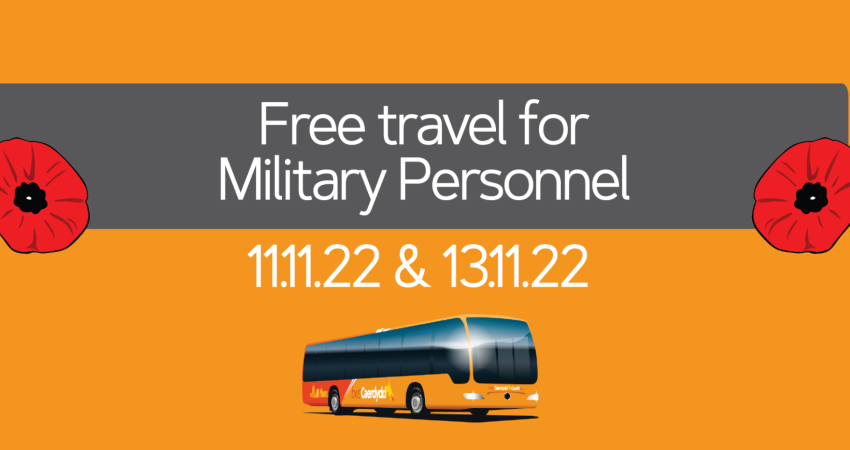Free travel for Military Personnel – Cardiff Bus Free travel for Military Personnel – Cardiff Bus