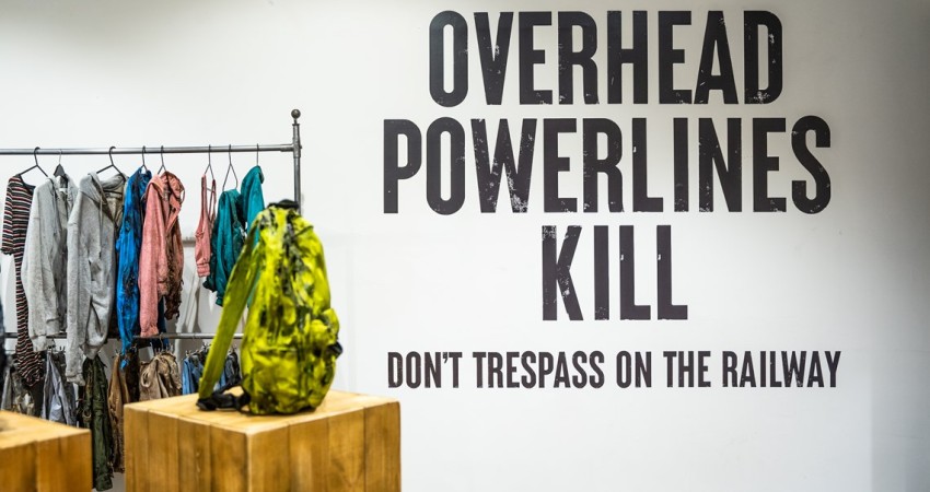 Transport for Wales’ pop-up exhibition is a ‘brutal reminder’ of the dangers of trespassing on railway tracks Transport for Wales’ pop-up exhibition is a ‘brutal reminder’ of the dangers of trespassing on railway tracks