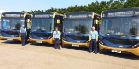 Stagecoach in South Wales displays messages of support for NHS staff on buses Stagecoach in South Wales displays messages of support for NHS staff on buses