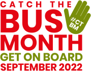 It’s back! Catch the Bus Month relaunches for September 2022 