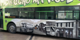 Street Art Style Bus to Honour our city